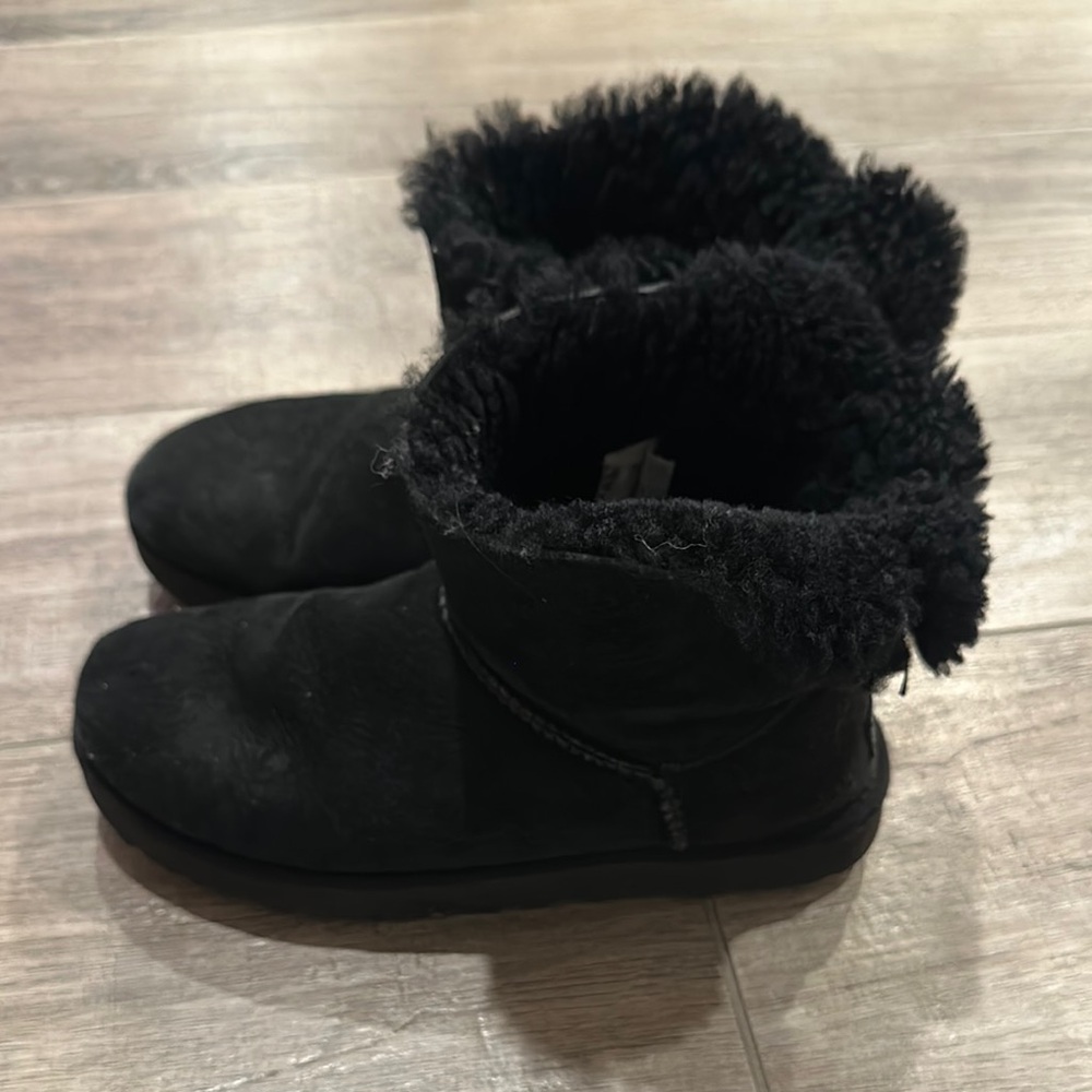 Black UGG boots
